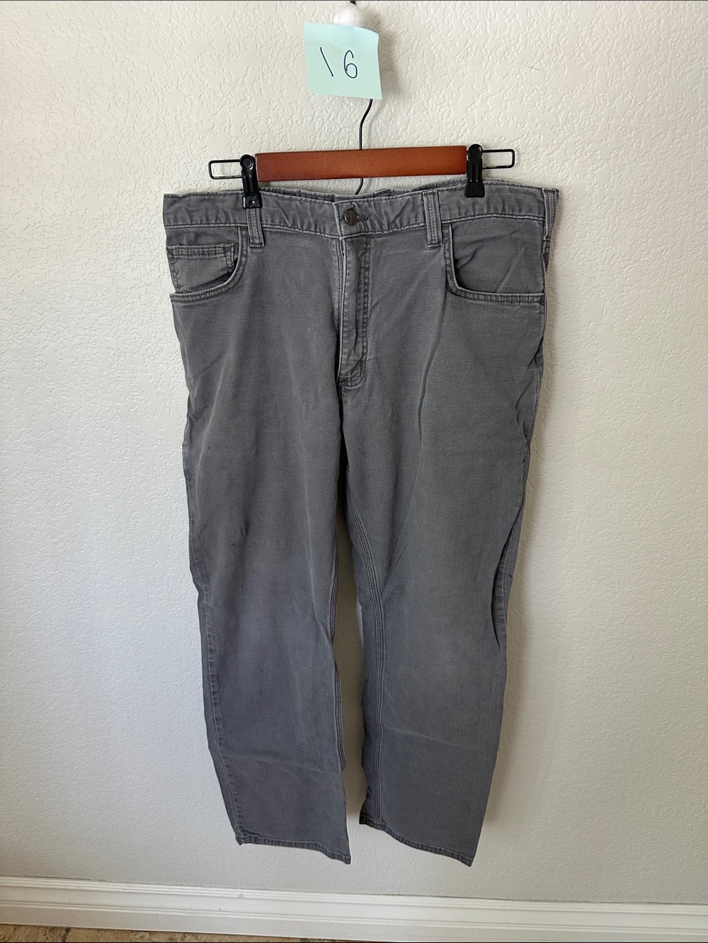 Carhartt Gray Men's Work Pants